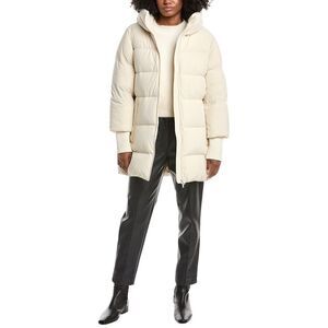 Woolrich Womens Cloud Madison Down Coat, White